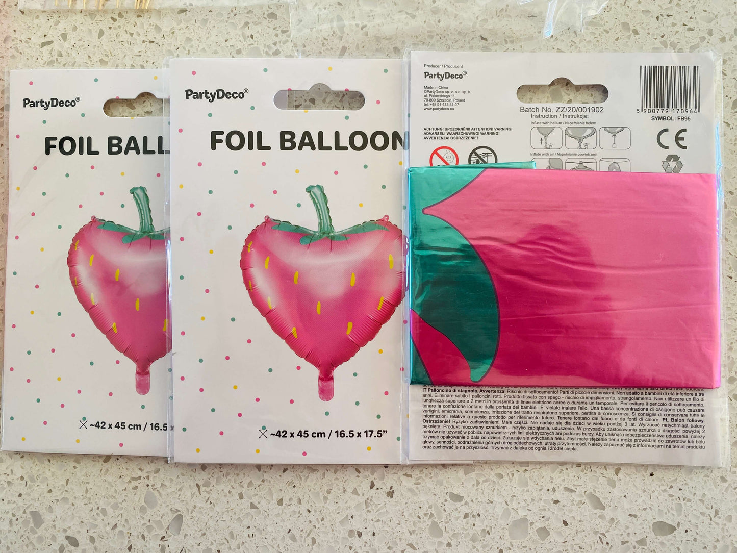 Strawberry Birthday Supplies