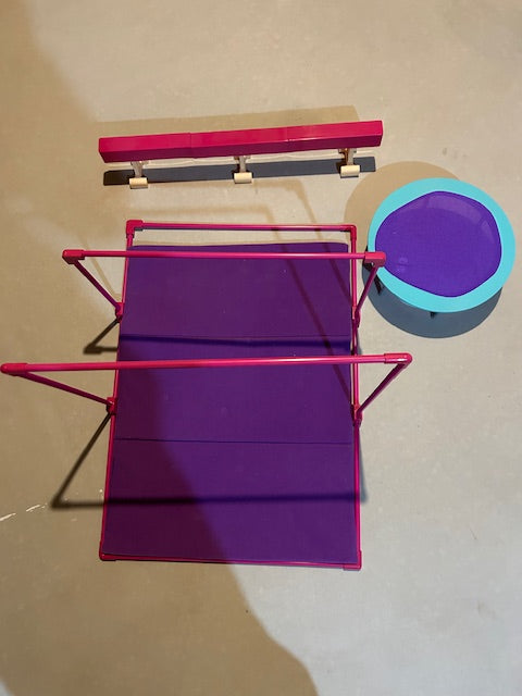 Gymnastics Set for Doll Play