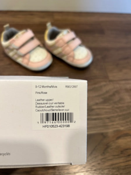 Robeez First Kicks shoes - 9-12 months Leather Upper, Shoes 0 (Baby: 0-12 mth)