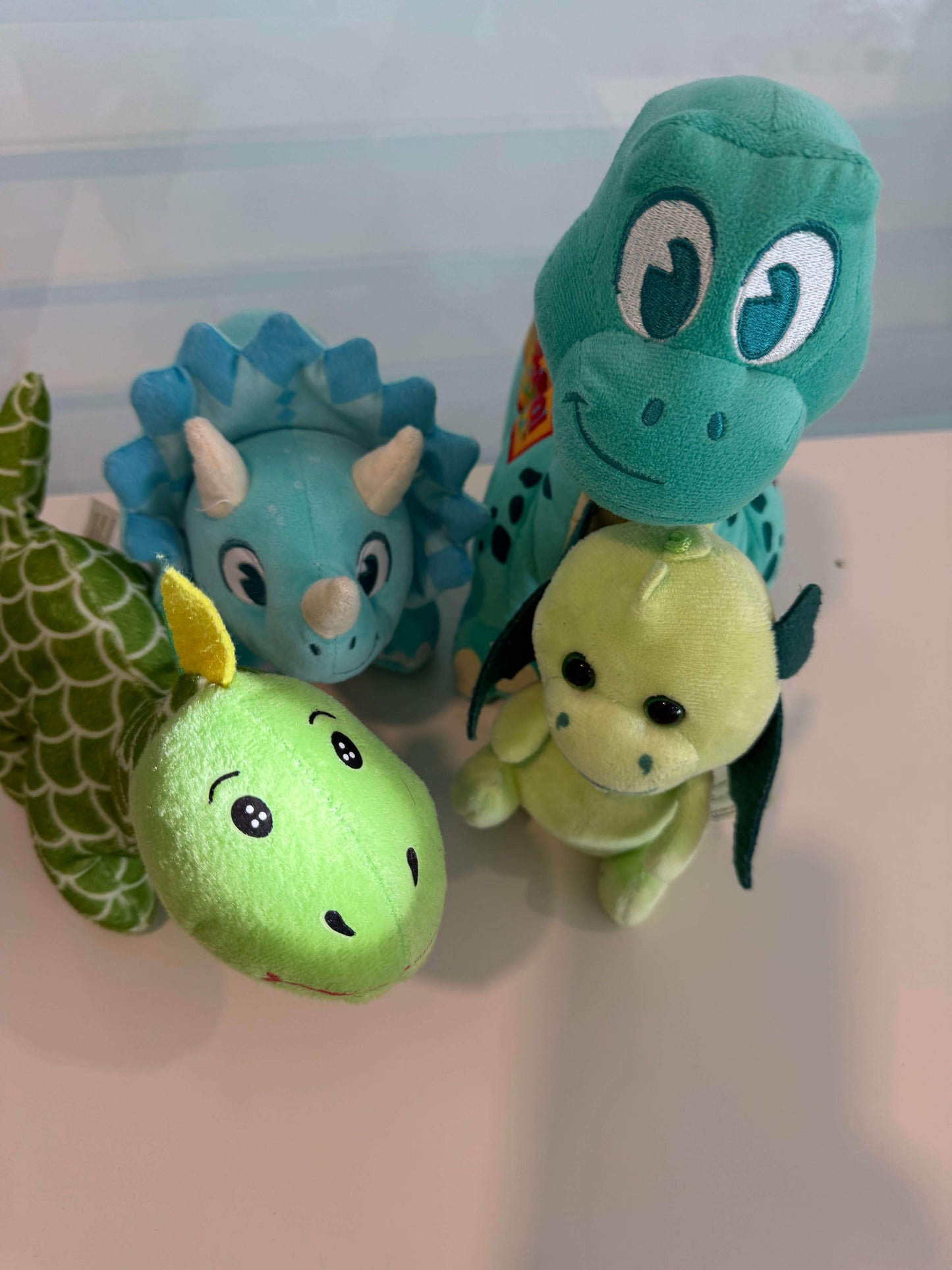 Dinosaur soft toys / stuffies