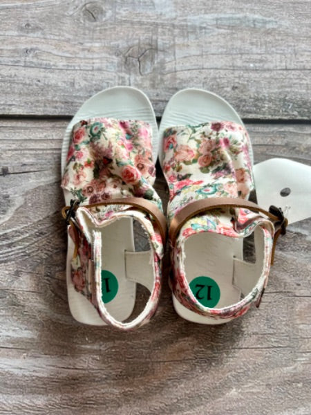 Blowfish size 12T girls floral sandals, brand new with tags, Shoes 12 (Toddler:2-4yr)