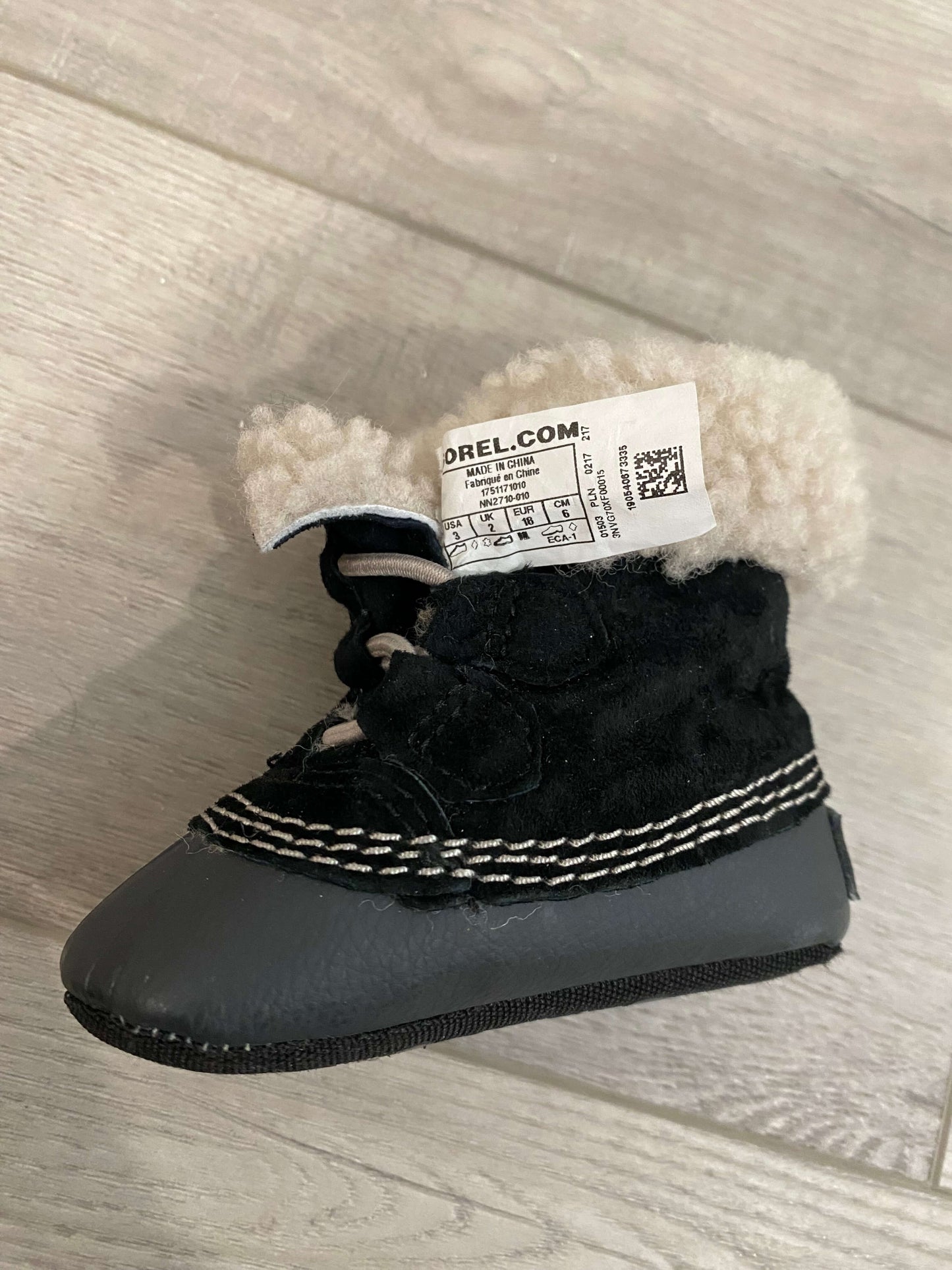 Sorel caribooties infant size 3, Shoes 3 (Baby: 0-12 mth)