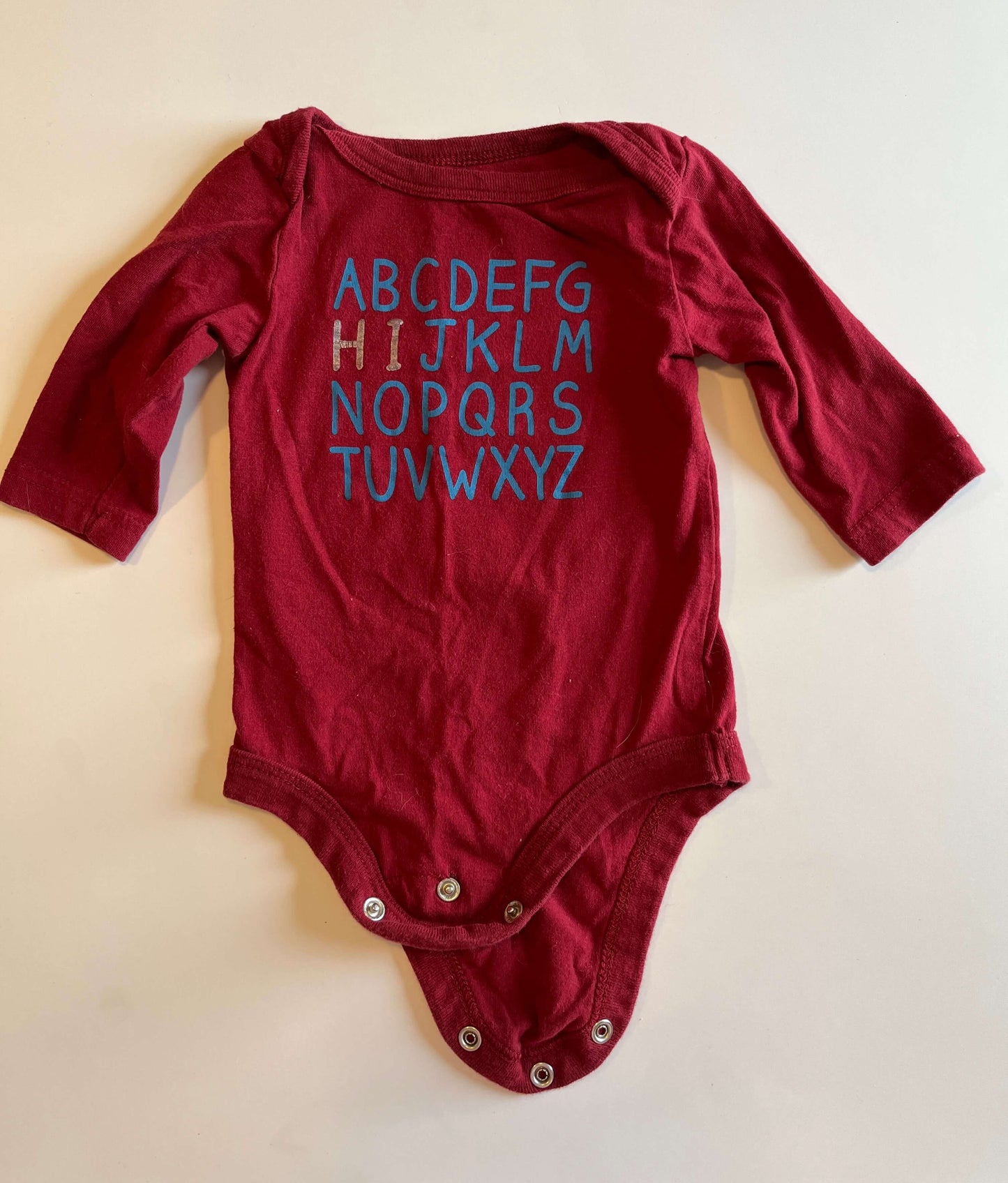 0-3 Long Sleeve Onesies, Kids 3 Month (0-3M)