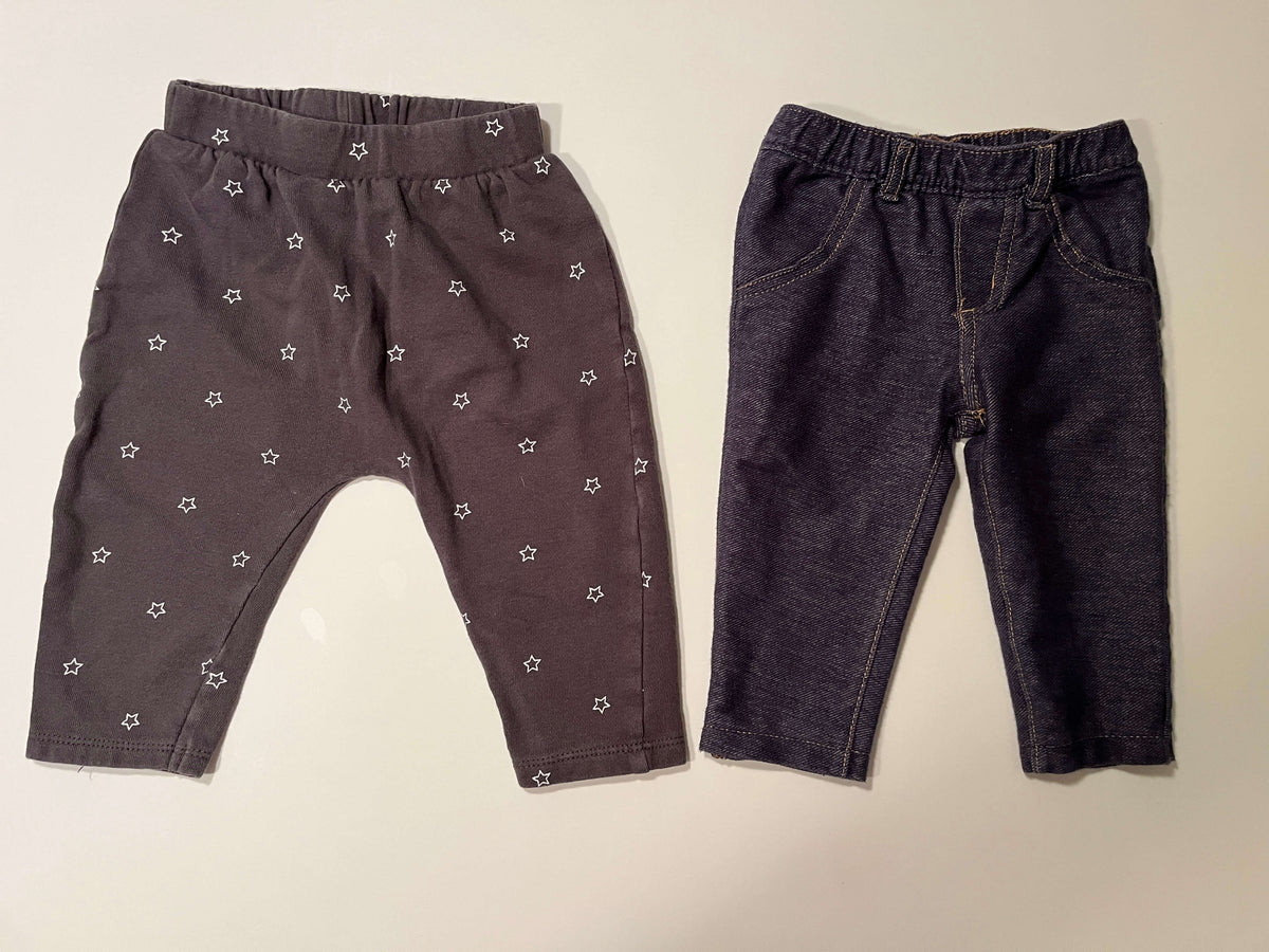 Girl's 6-12M Pants. Joe Fresh Corduroy 6-12M, George 6-12M, H&M 6-9M & Carter's 6M, Kids 9 Month (6-9M)