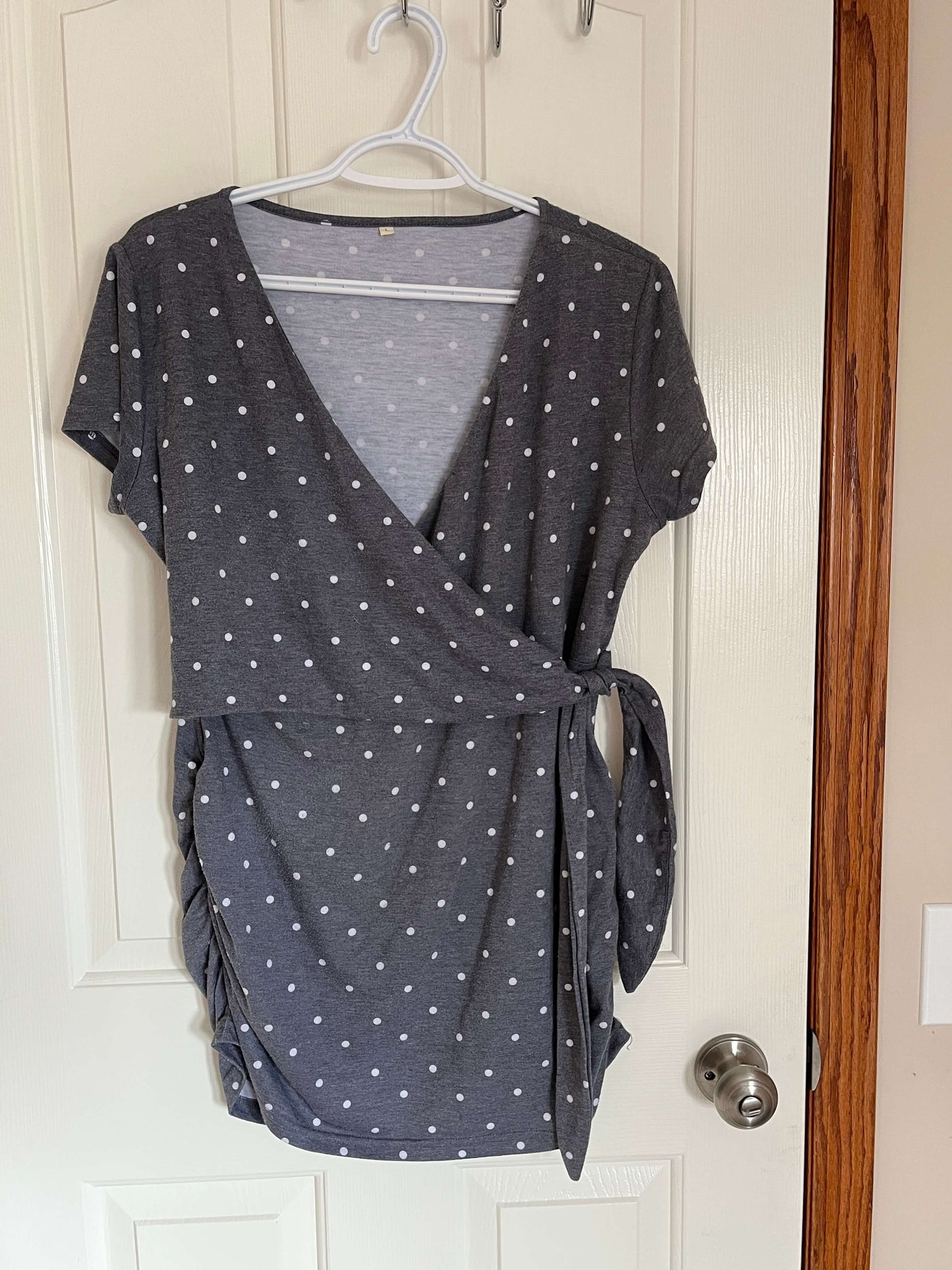 Long-Sleeve Maternity Tops – Size L (Shein & Unknown Brand), Maternity L (12-14)