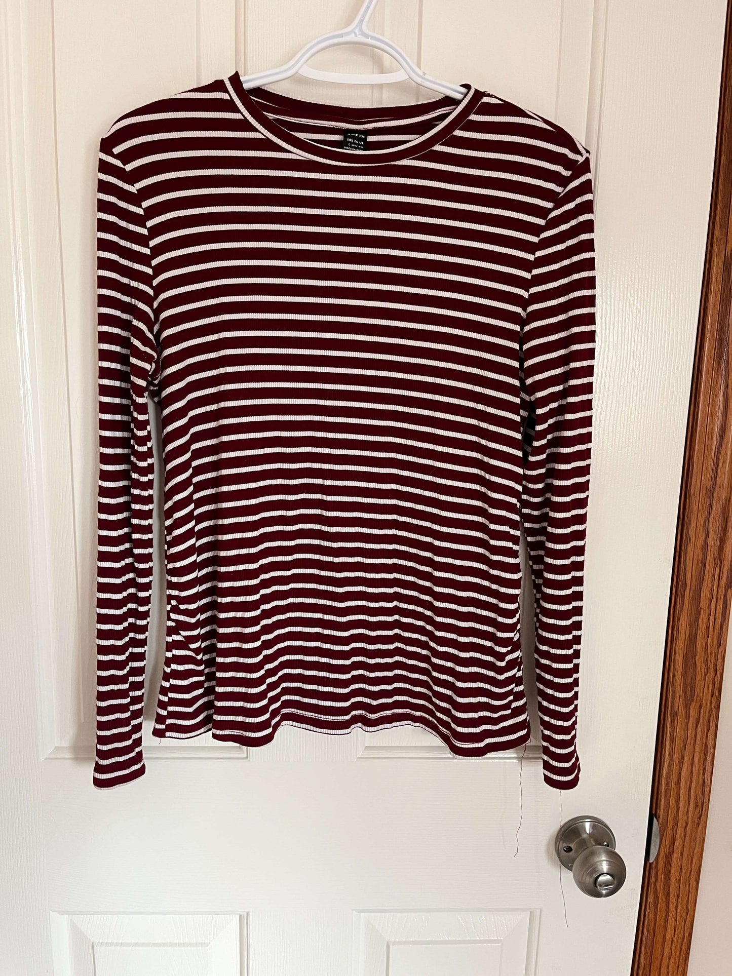 Long-Sleeve Maternity Tops – Size L (Shein & Unknown Brand), Maternity L (12-14)