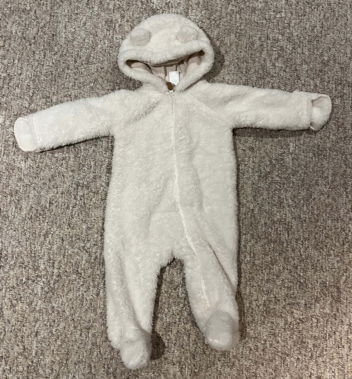 Carter's 6 Month Bunting Suit with Ears. , Kids 6 Month (3-6M)