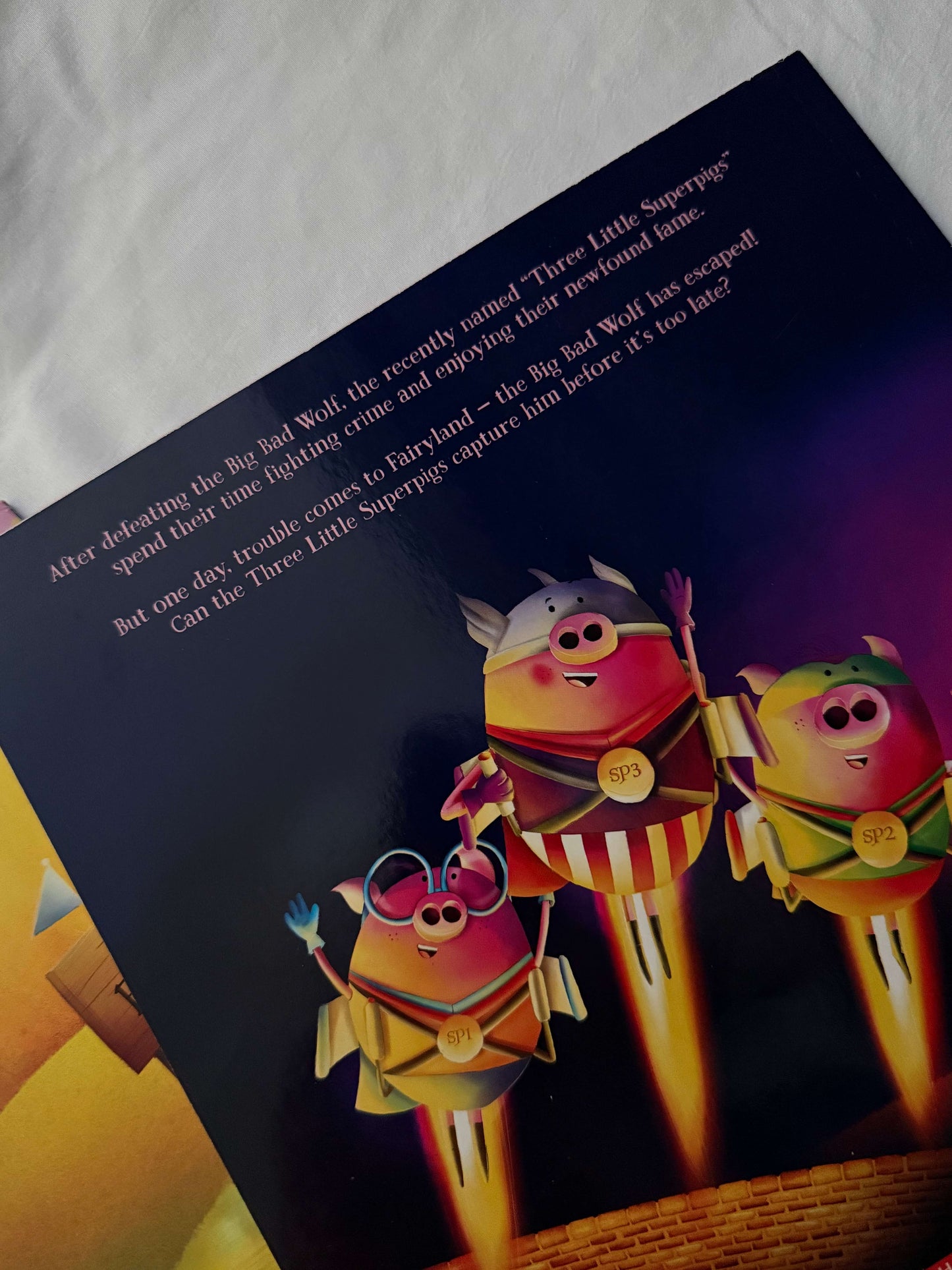 The Three Little Superpigs story duo