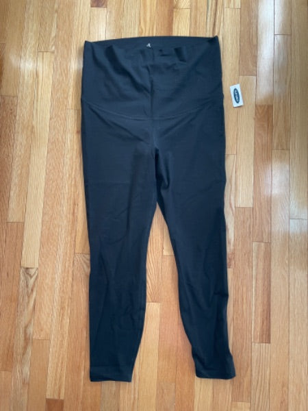 Old Navy Maternity leggings, black, size M , Maternity L (12-14)