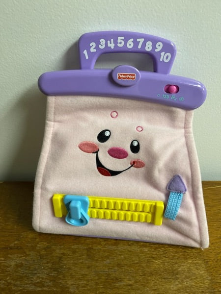 Fisher price toddler learning purse