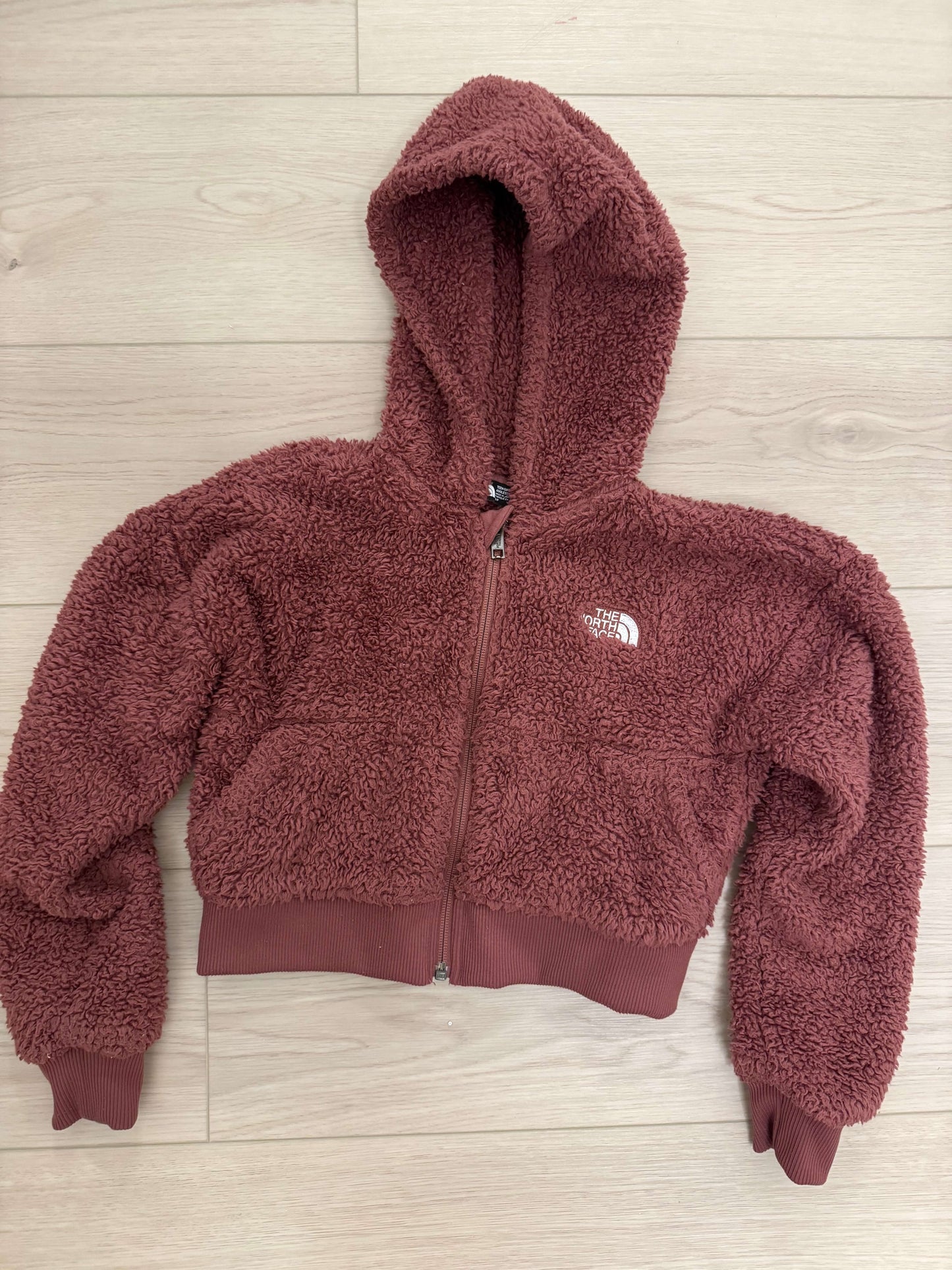The North Face girls hoodie, Kids 7 & 8 (small)