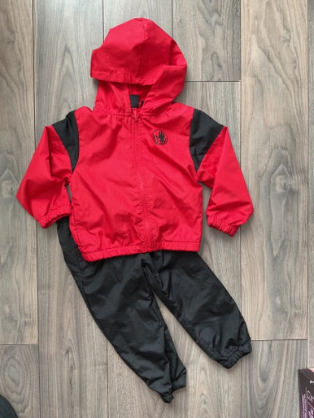 Track Suit - Red and Black Body Glove 3T, Kids 3T