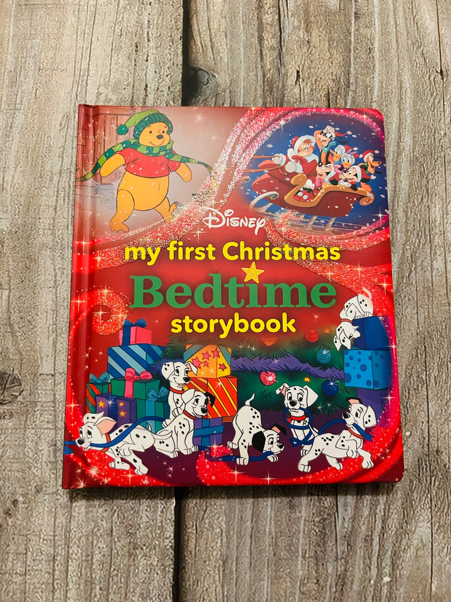 Disney My First Christmas Bedtime Storybook collection, hardcover, like new