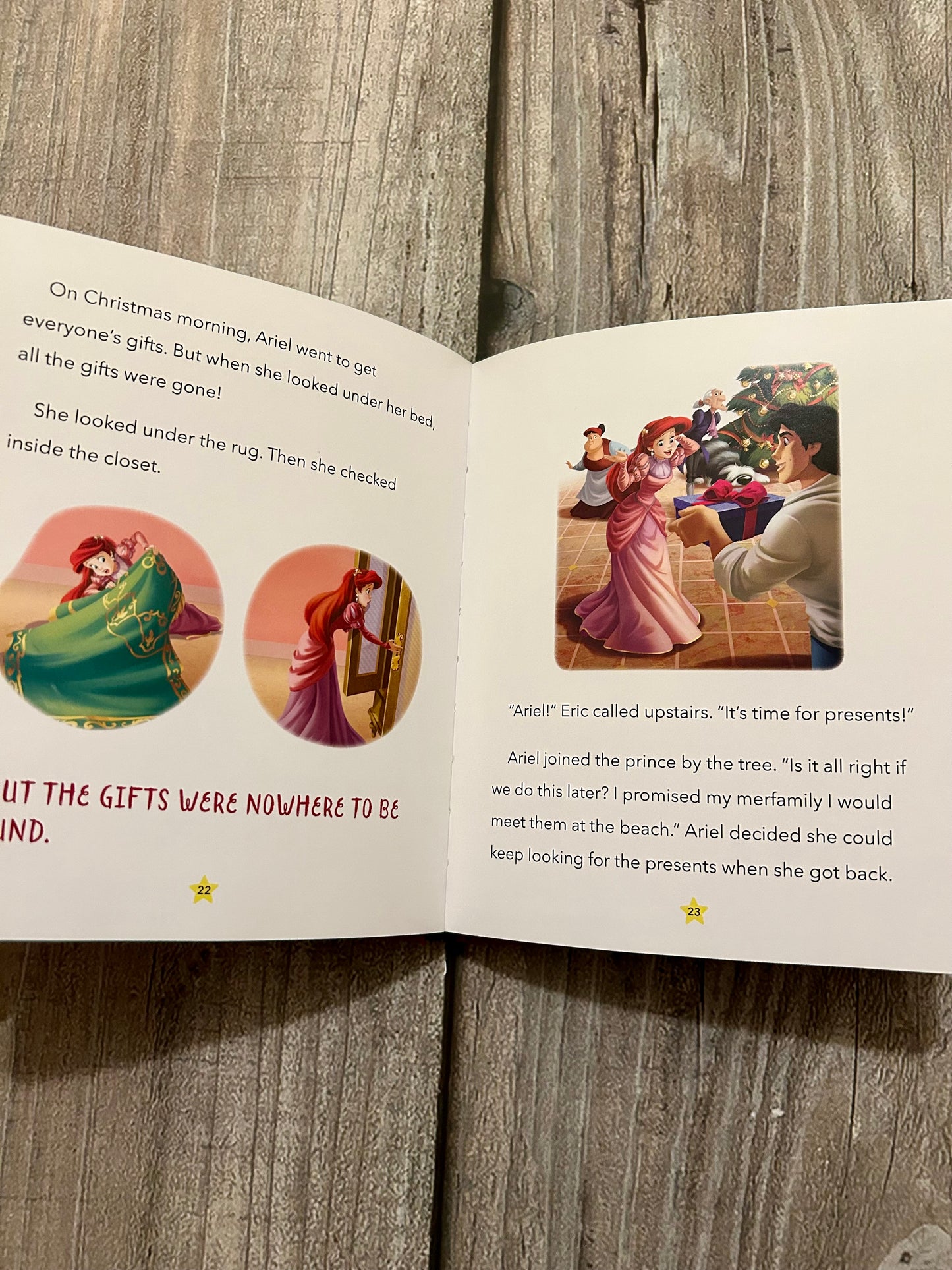 Disney My First Christmas Bedtime Storybook collection, hardcover, like new
