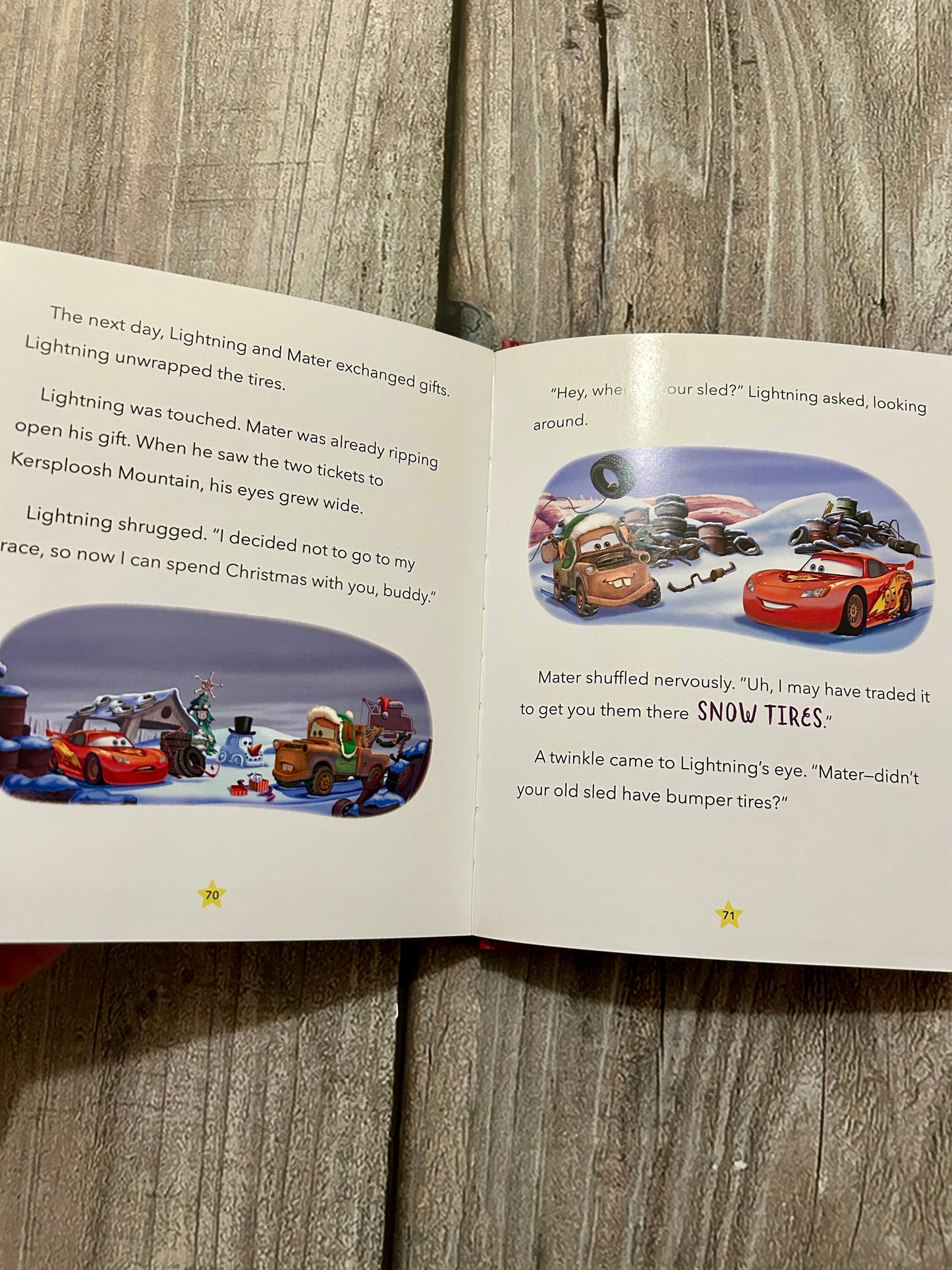 Disney My First Christmas Bedtime Storybook collection, hardcover, like new