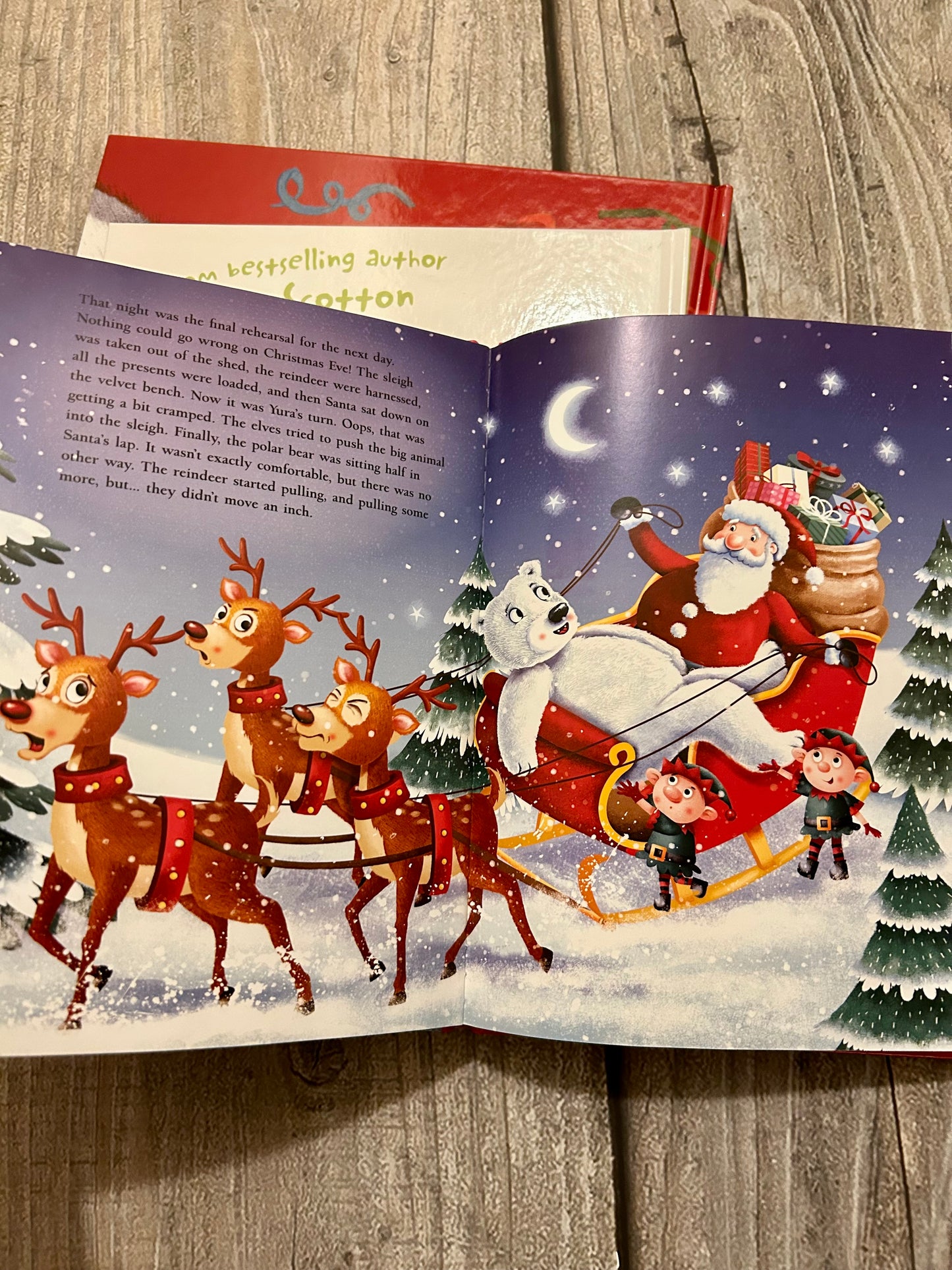 Christmas hardcover books bundle, Splat The Cat, Best Christmas Ever, Santa’s Funny Ho-Ho-Ho