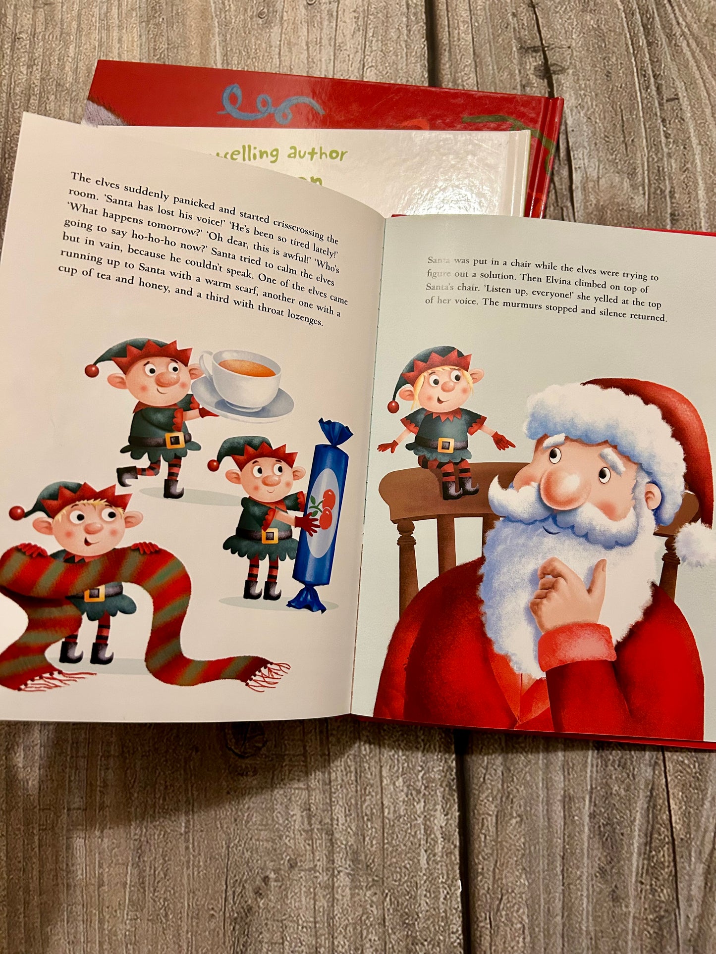 Christmas hardcover books bundle, Splat The Cat, Best Christmas Ever, Santa’s Funny Ho-Ho-Ho