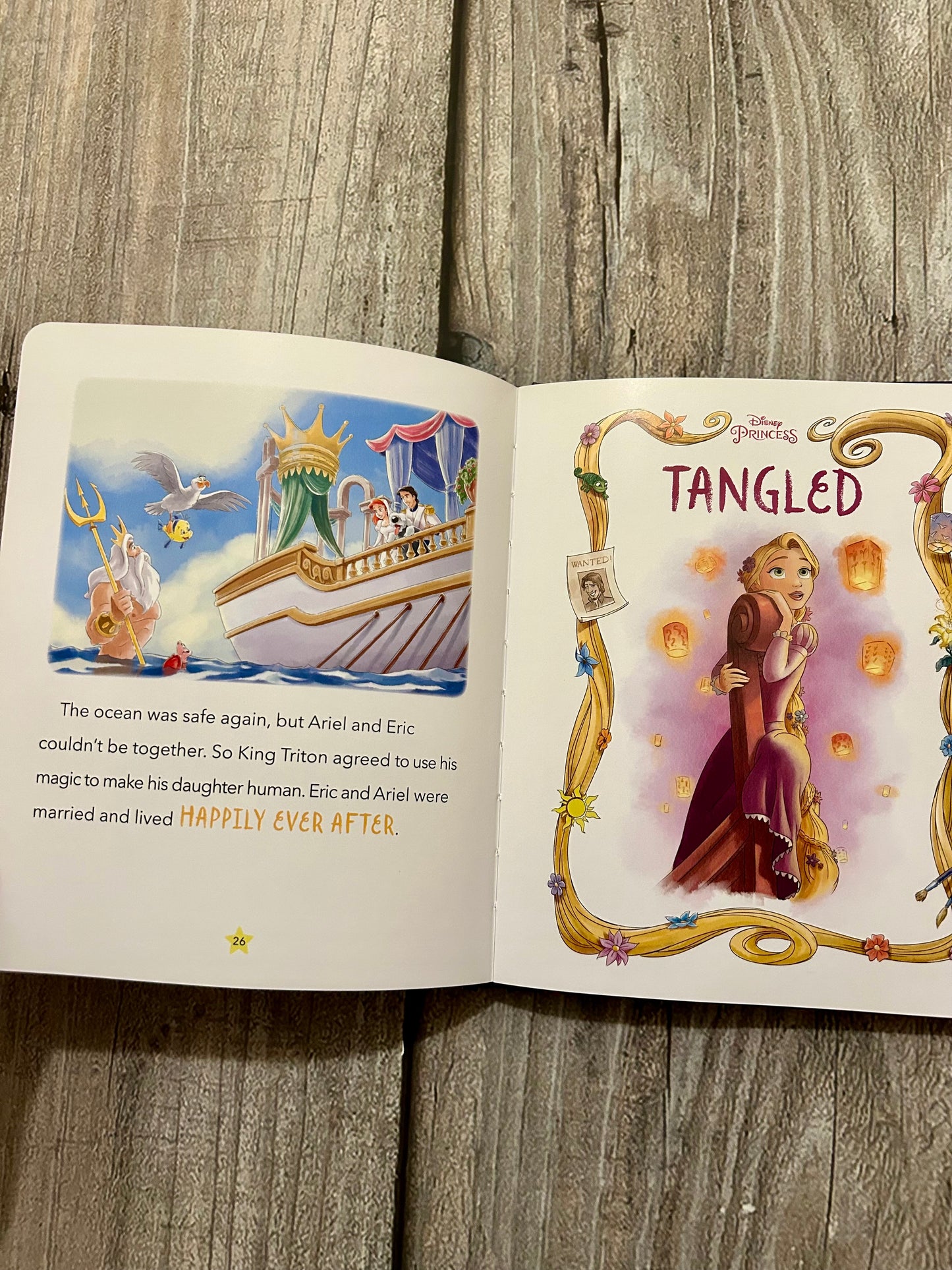 Disney Princess My First Bedtime Storybook collection, hardcover, like new