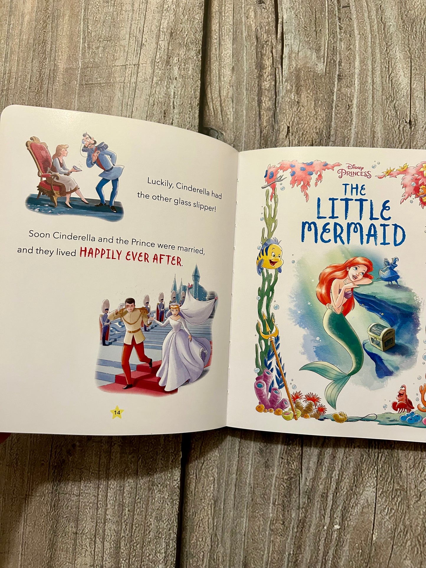Disney Princess My First Bedtime Storybook collection, hardcover, like new