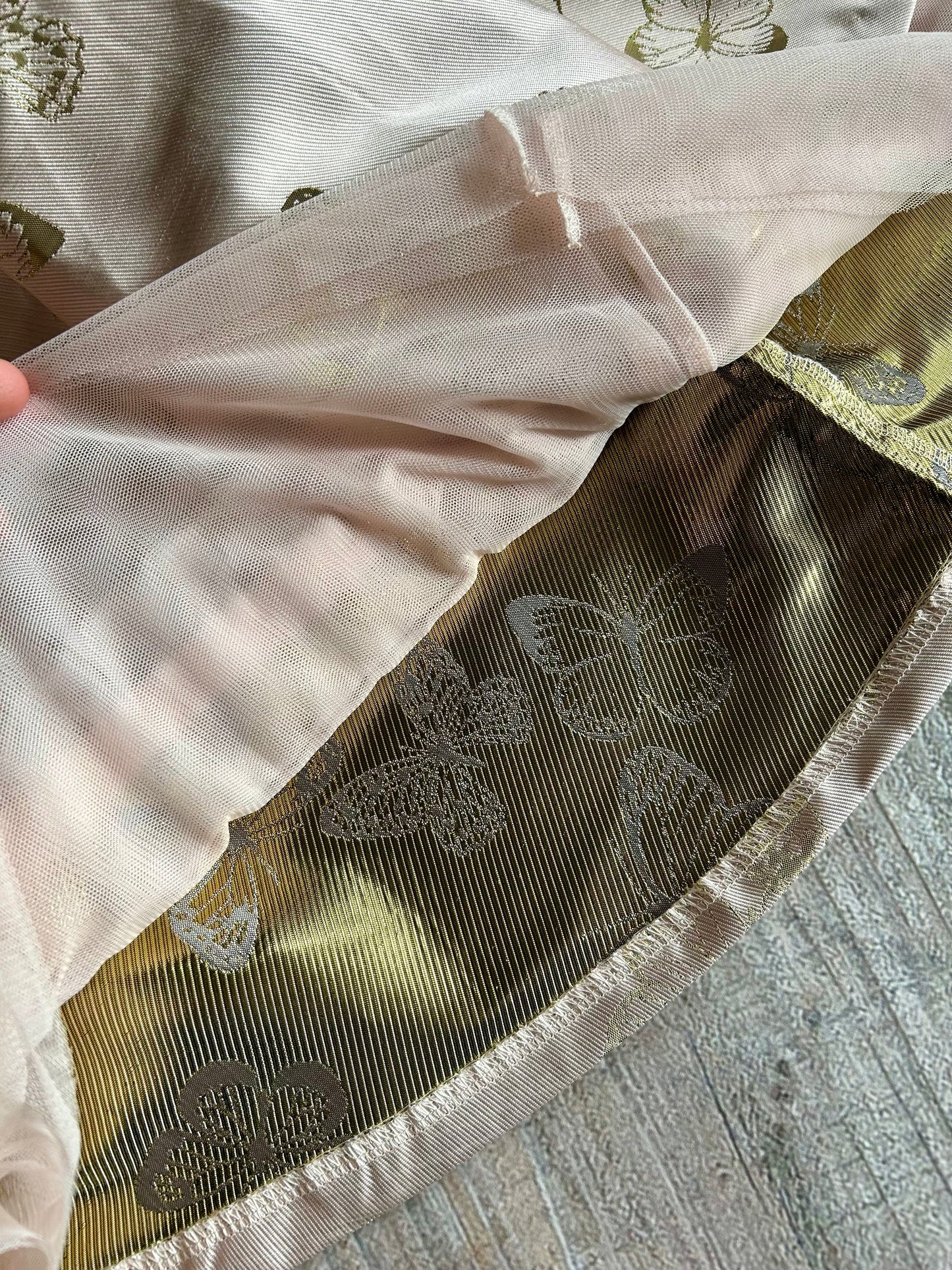 H&M size 4-5yrs girls ballet pink gold butterfly fancy princess dress, Kids 5/5T (extra small)
