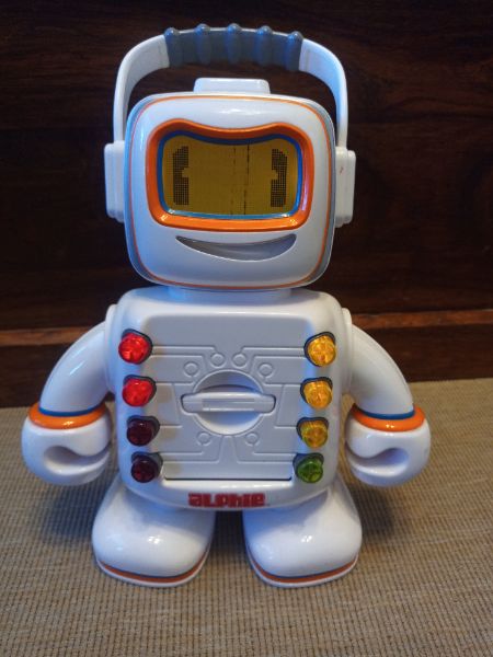 Alphie robot toy deals