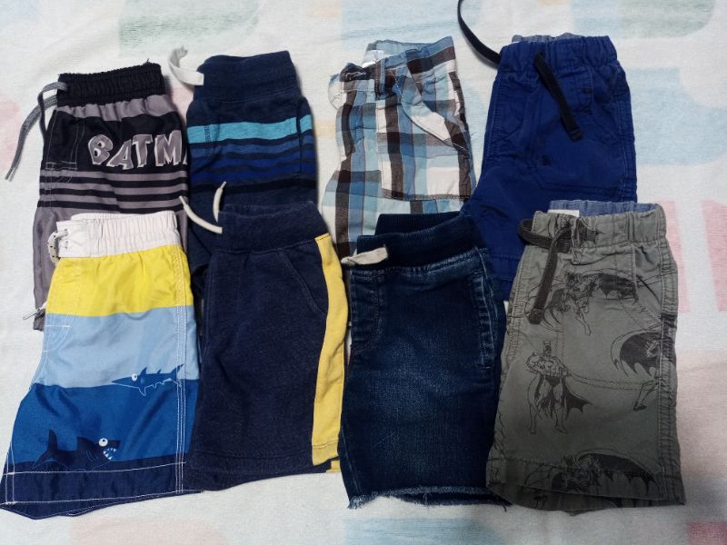Boys Shorts + Swim Trunks - size 2T - 8pc bundle!, Kids 2T