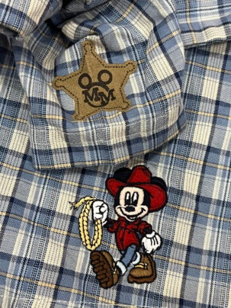 Disney, boys, Mickey Mouse Western Romper, size 3mos, NWT, Kids 3 Month (0-3M)
