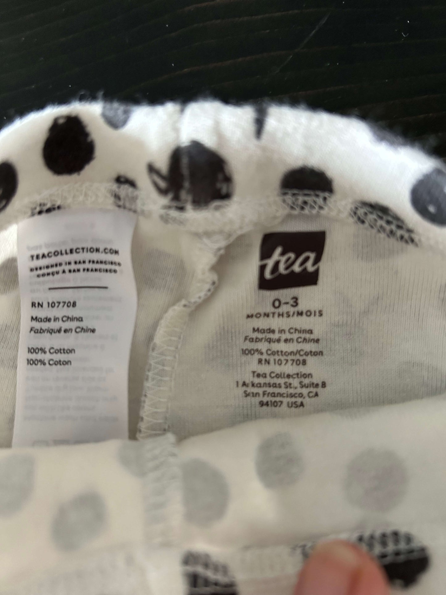 Newborn Outfit Tea Brand 0-3 months, Kids 3 Month (0-3M)