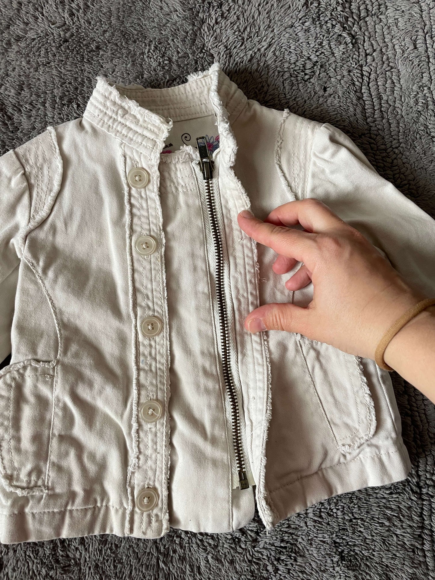 Khaki lightweight 18M jacket , Kids 18 Month (12-18M)