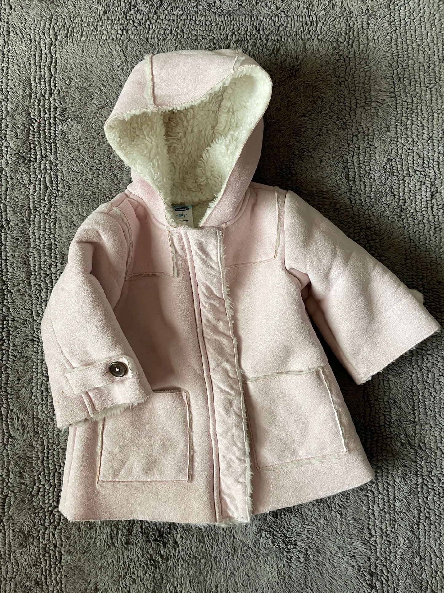Old Navy 6-12M jacket pink, Kids 9 Month (6-9M)
