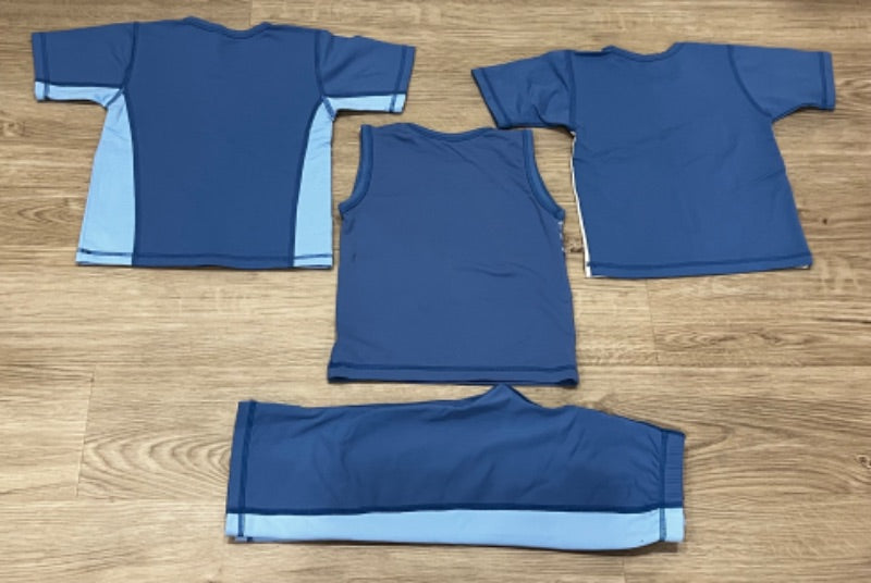 VGUC, agoo Apparel, 4 piece boys Yoga wear, size 2 yrs, Kids 2T