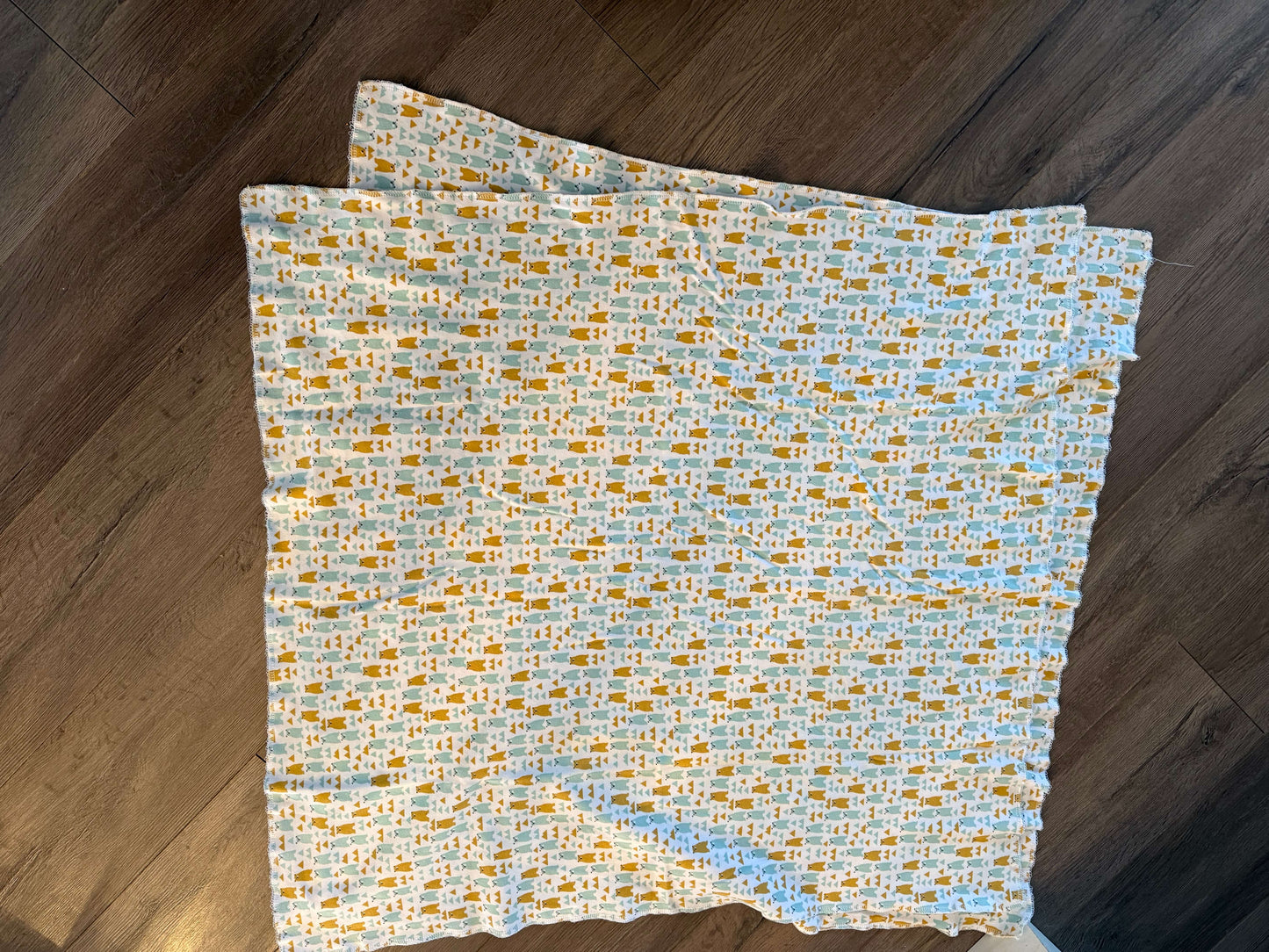 Stretchy Receiving Blankets (4 total, 2 Tahari brand)