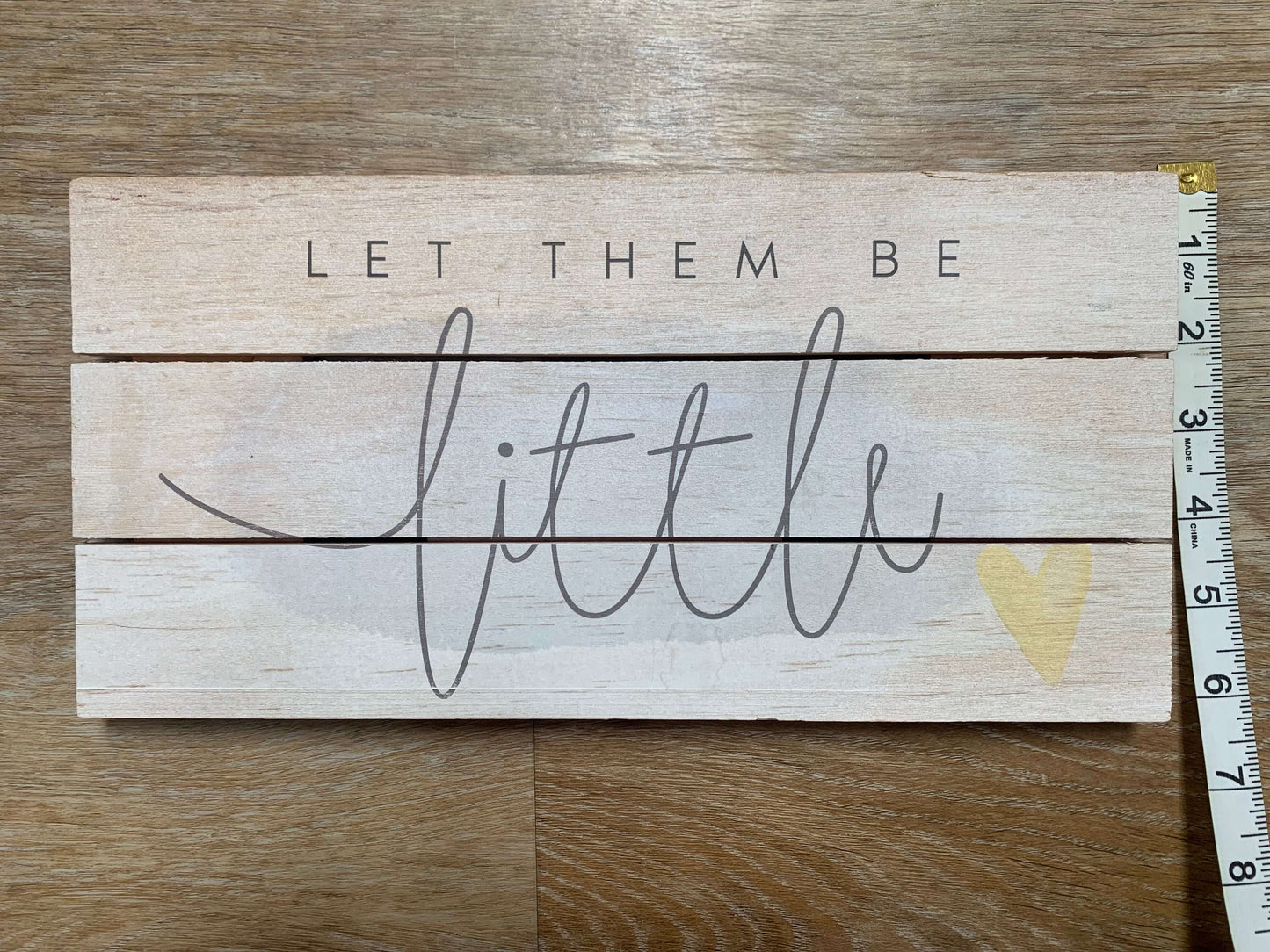 Let Them Be Little - decor