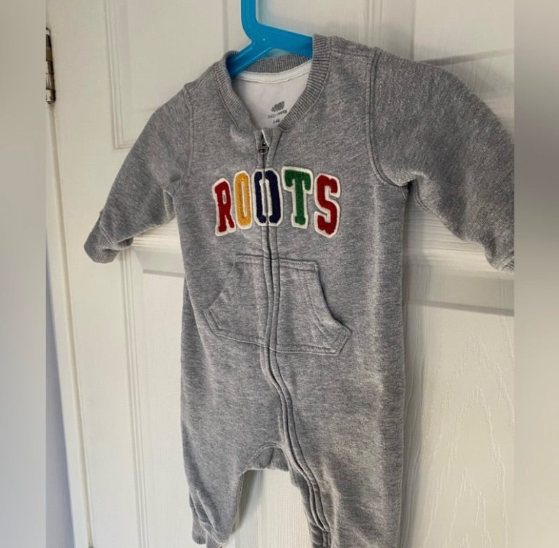 Roots Romper, 0-3 months , Kids 3 Month (0-3M)