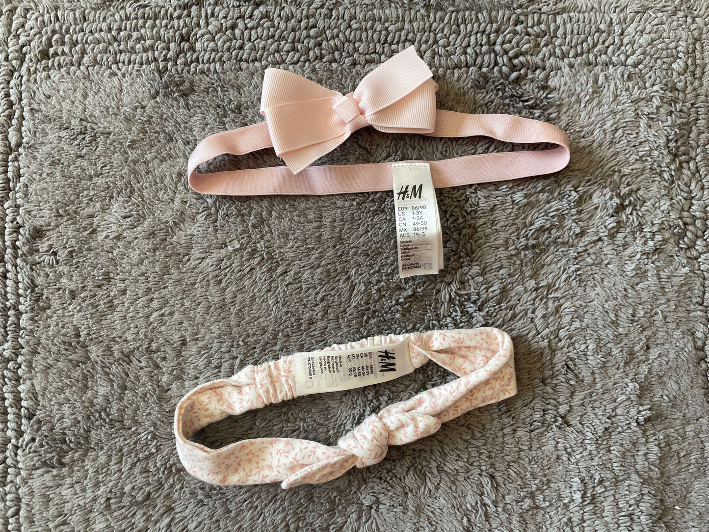 2 H&M headband bows