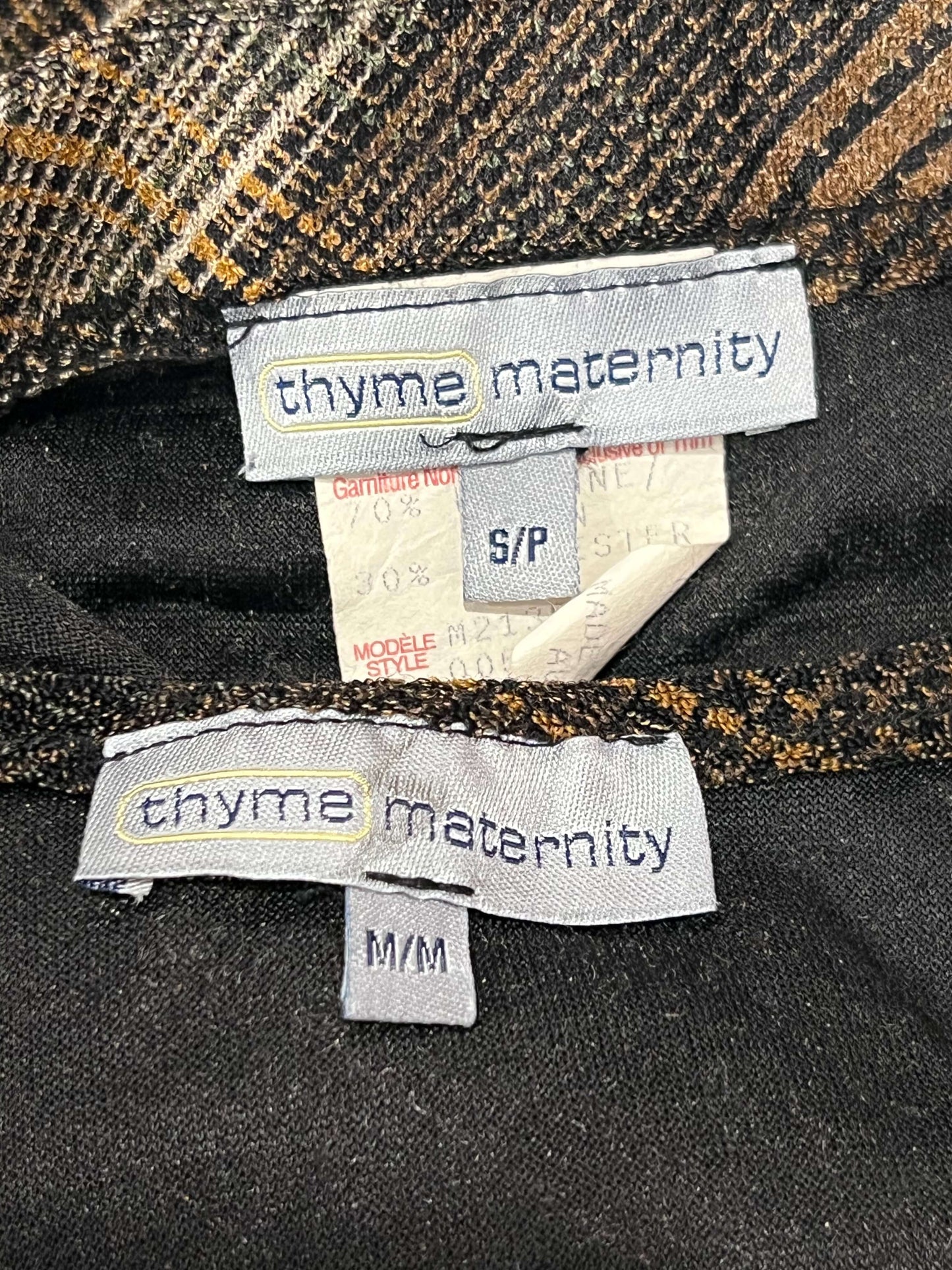 Thyme Maternity - Two piece Outfit, size S/M, Maternity M (8-10)