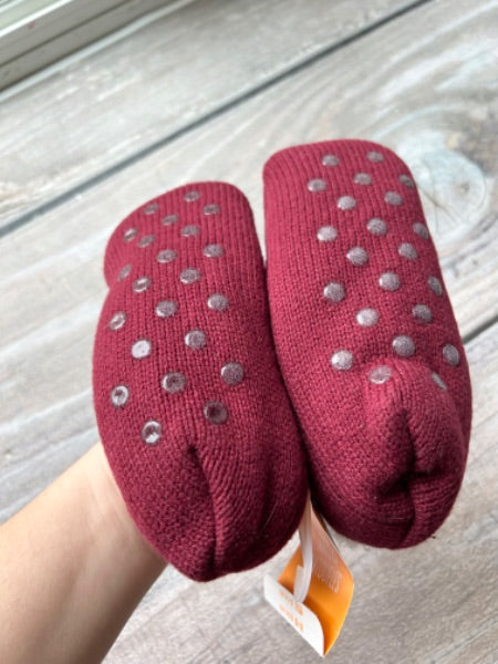 Gymboree boys size small slip-on knit moose slippers, new with tags, Shoes 9 (Toddler:2-4yr)