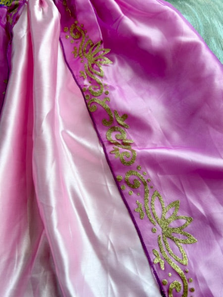 Tangled Rapunzel size 130 (7-8yrs) girls dress, costume, dress up, party dress