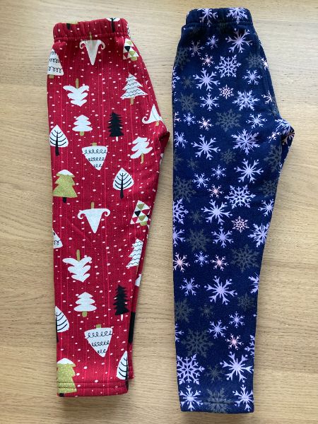 Bundle - 2 pairs of sweat pants by Just Cozy, Size 4-6, Kids 5/5T (extra small)