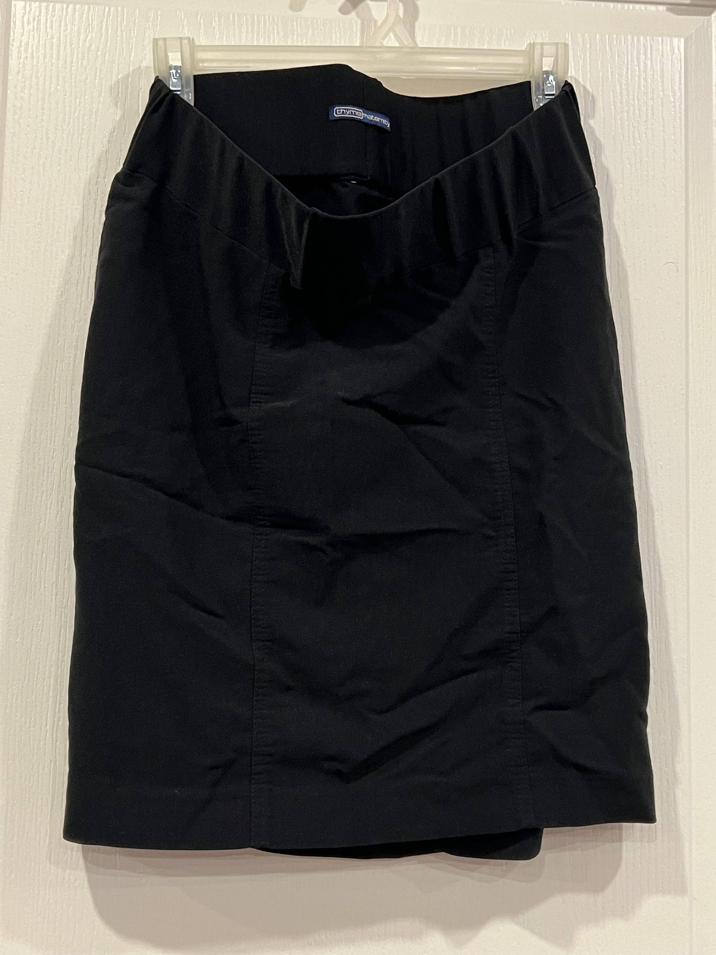 Black Short Maternity Skirt from Thyme Maternity, size Small, Very Good Used Condition (VGUC), Maternity S (4-6)