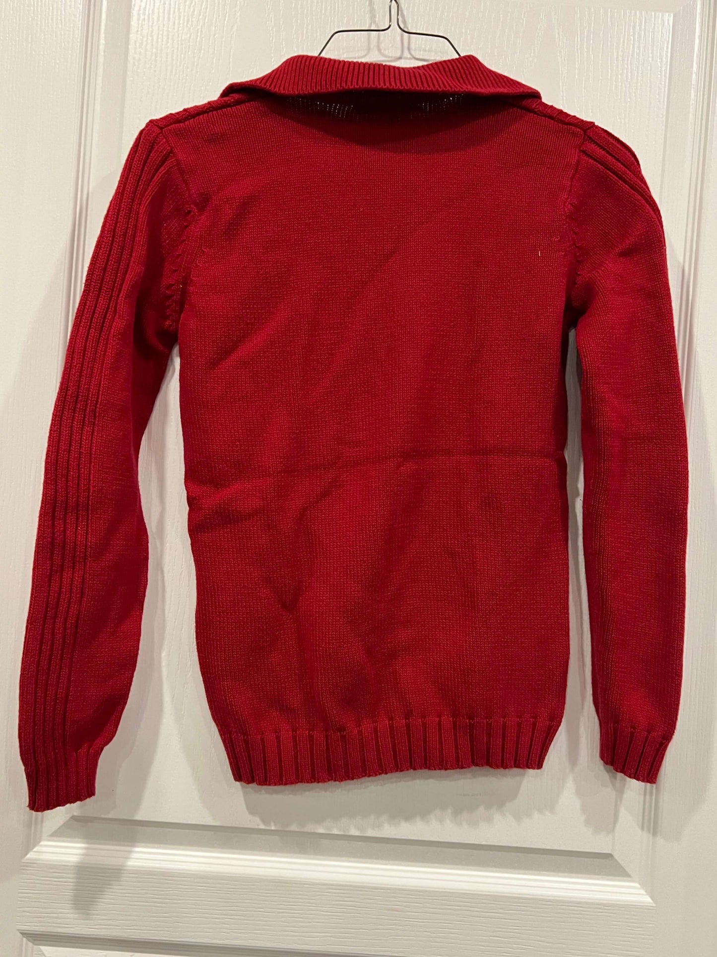 VGUC, Red Knit Maternity Sweater from Thyme Maternity, size Medium, Maternity M (8-10)