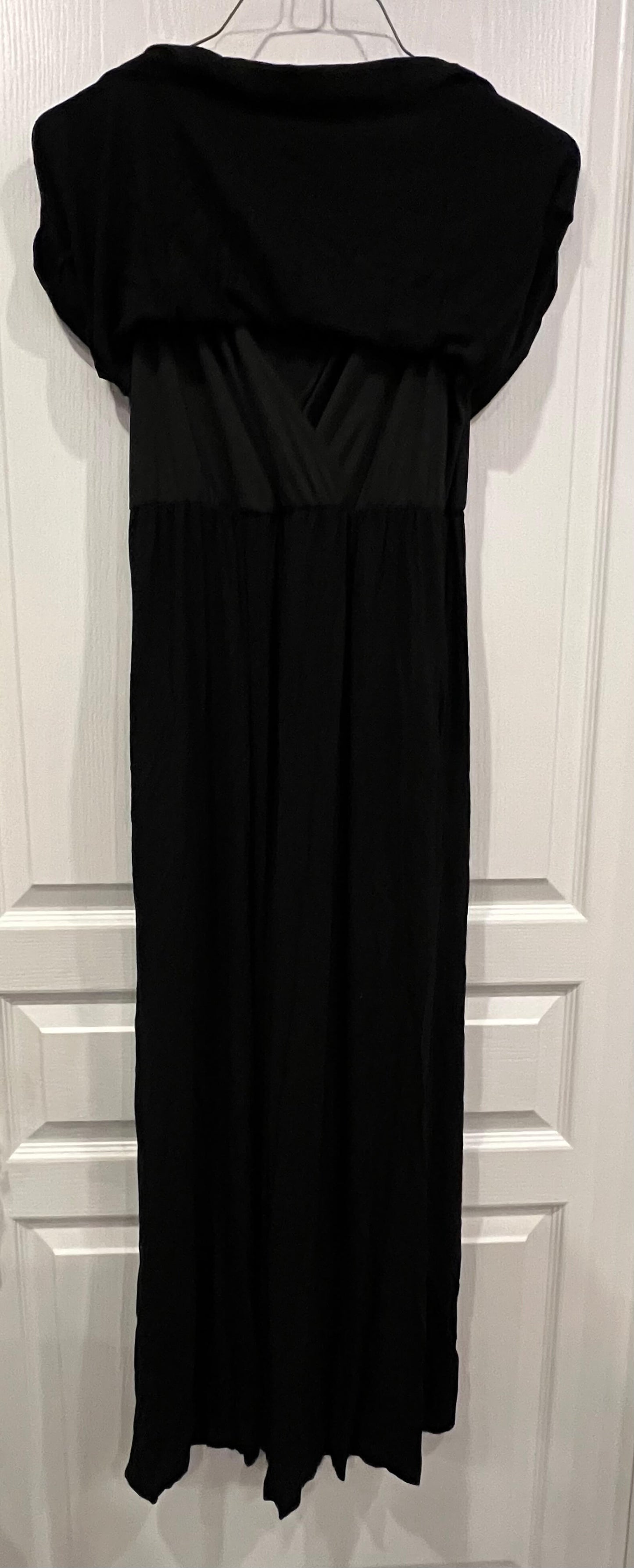 VGUC, Black Sleeveless Maternity/Nursing Romper, One piece Jumpsuit, Size S/M (Maternity/Postpartum), Maternity S (4-6)