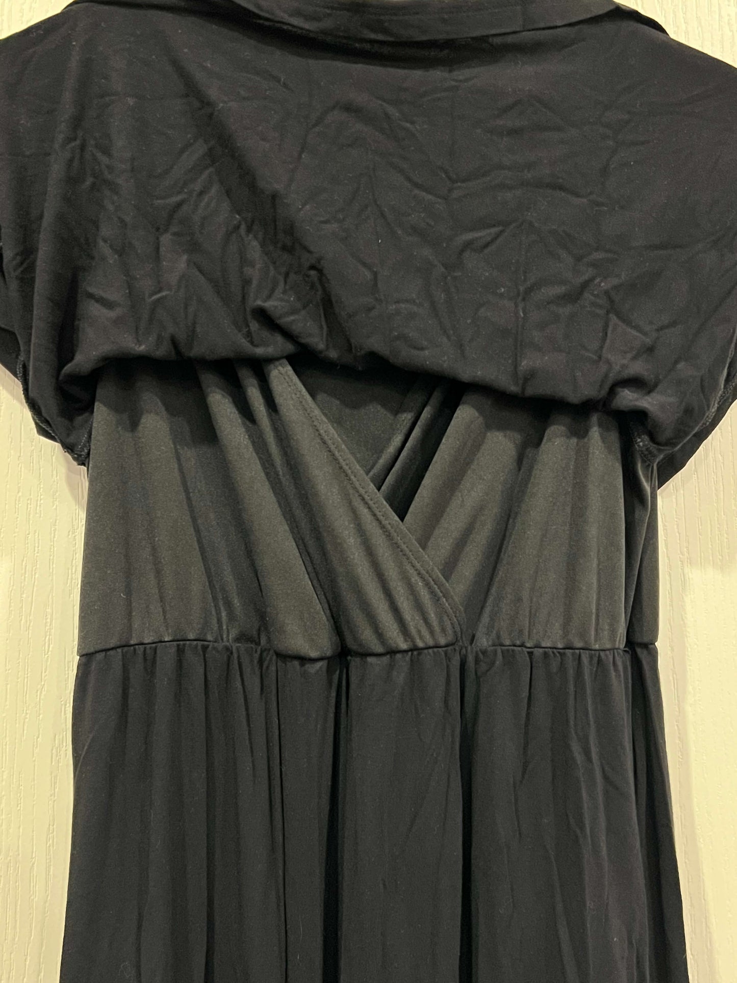 VGUC, Black Sleeveless Maternity/Nursing Romper, One piece Jumpsuit, Size S/M (Maternity/Postpartum), Maternity S (4-6)