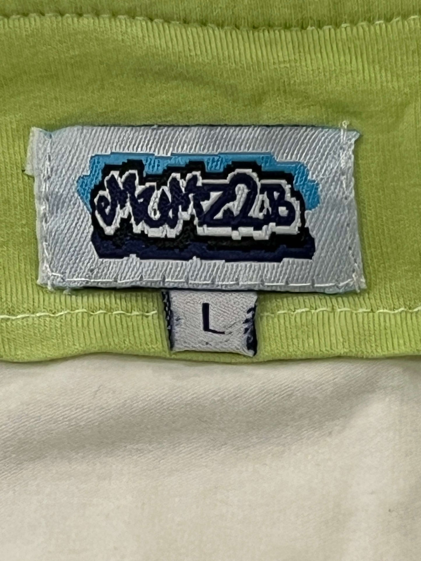 EUC, Sleeveless Maternity Tracksuit from MUMZ2B, size L, White/Lime Green, Maternity L (12-14)