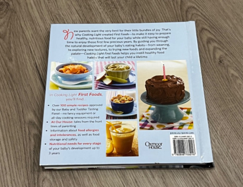 Cooking Light First Foods Book, EUC