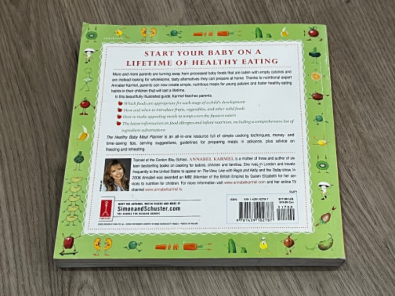 EUC, The Healthy Baby Meal Planner by Annabel Karmel