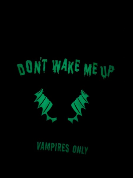 Black, Halloween Vampire L/S T-shirt, Size 4T, Kids 4/4T