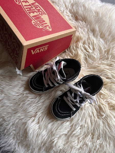 Vans sk8 high tops, Shoes 6 (Walkers:12-24 mth)