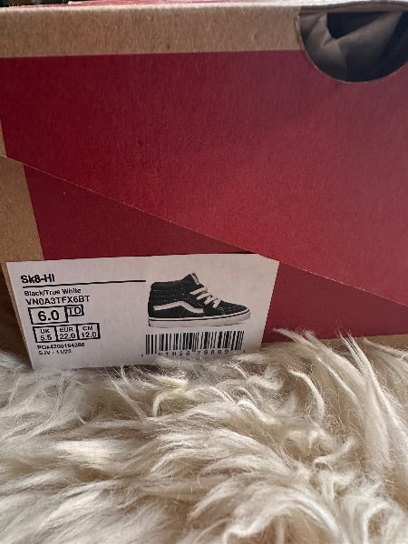 Vans sk8 high tops, Shoes 6 (Walkers:12-24 mth)