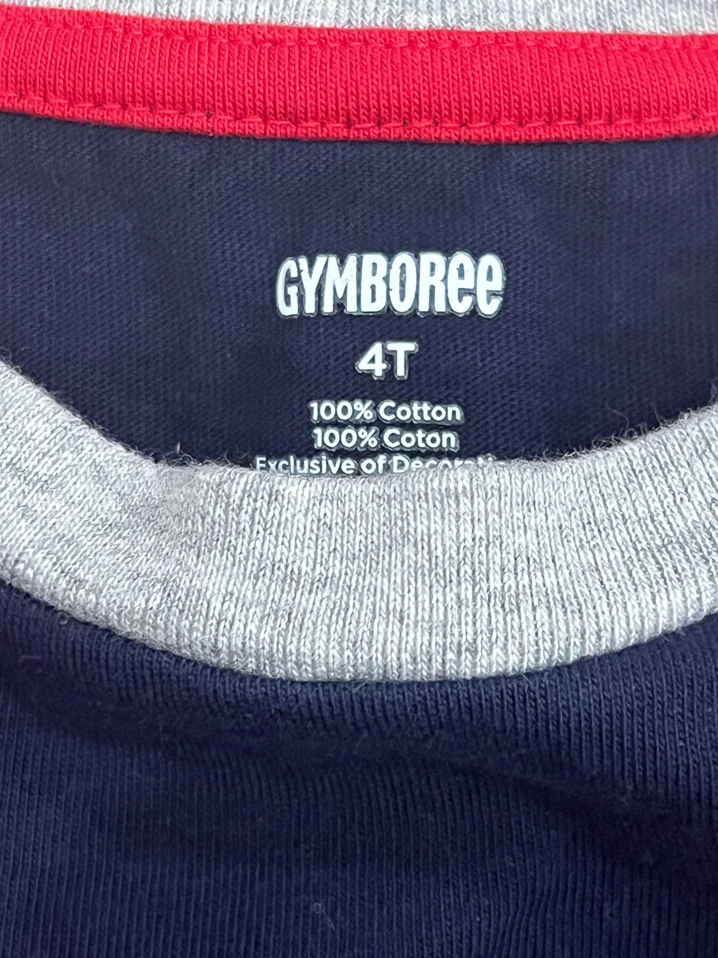 Gymboree, Boys First (1st) Day of School L/S Shirt, size 4T, EUC, Kids 4/4T